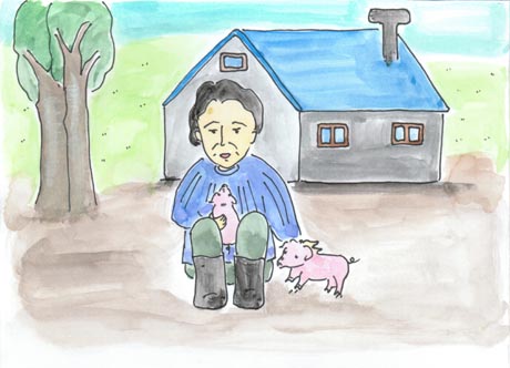 �����΂��Ƃ����݂�Ƃ���ނ��񓪂̎q��