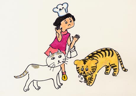 ���C�̂Ȃ��g���I�N��S�z���鈤�����ƃ^�}