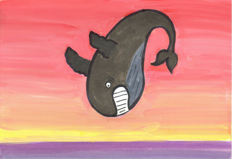 �C�ʂɗ�����N�W��