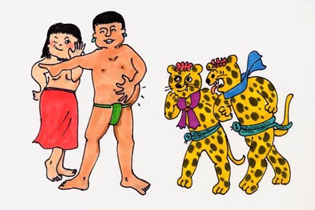 ��l�͑��k���āA�W���K�[�����Ɍ����܂����B