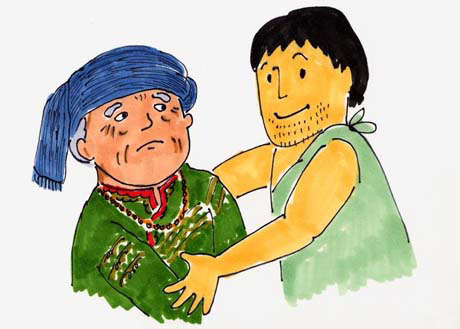 ���΂�����́A�T�����@���̌������Ƃ�M���Ă���܂���ł����B