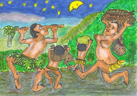 ��ɋP�����A�̂𔒂��h���ėx��v�w