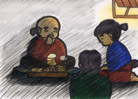 �����̗��ɉB���A�H�����^�ԌZ��