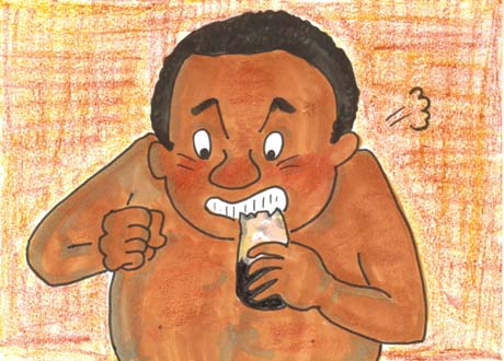 �^���C����H�ׂȂ���{���