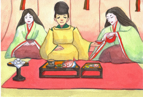 ���~�̒��ŁA���h�ȕ��𒅂āA���g���ɋ��d�����F��